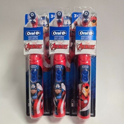 Oral-B Kids Marvel's Avengers Battery Toothbrush Kids Captain America/Iron Man
