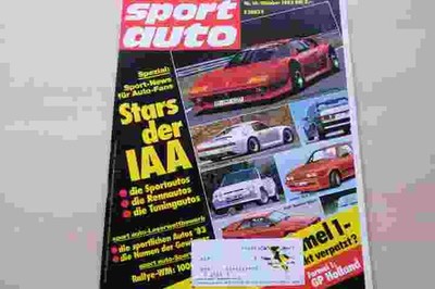 1) Sport Auto 10/1983 - Wirklich gut? Ford Fiesta  - Ferrari 512 M Sunoco mit 6