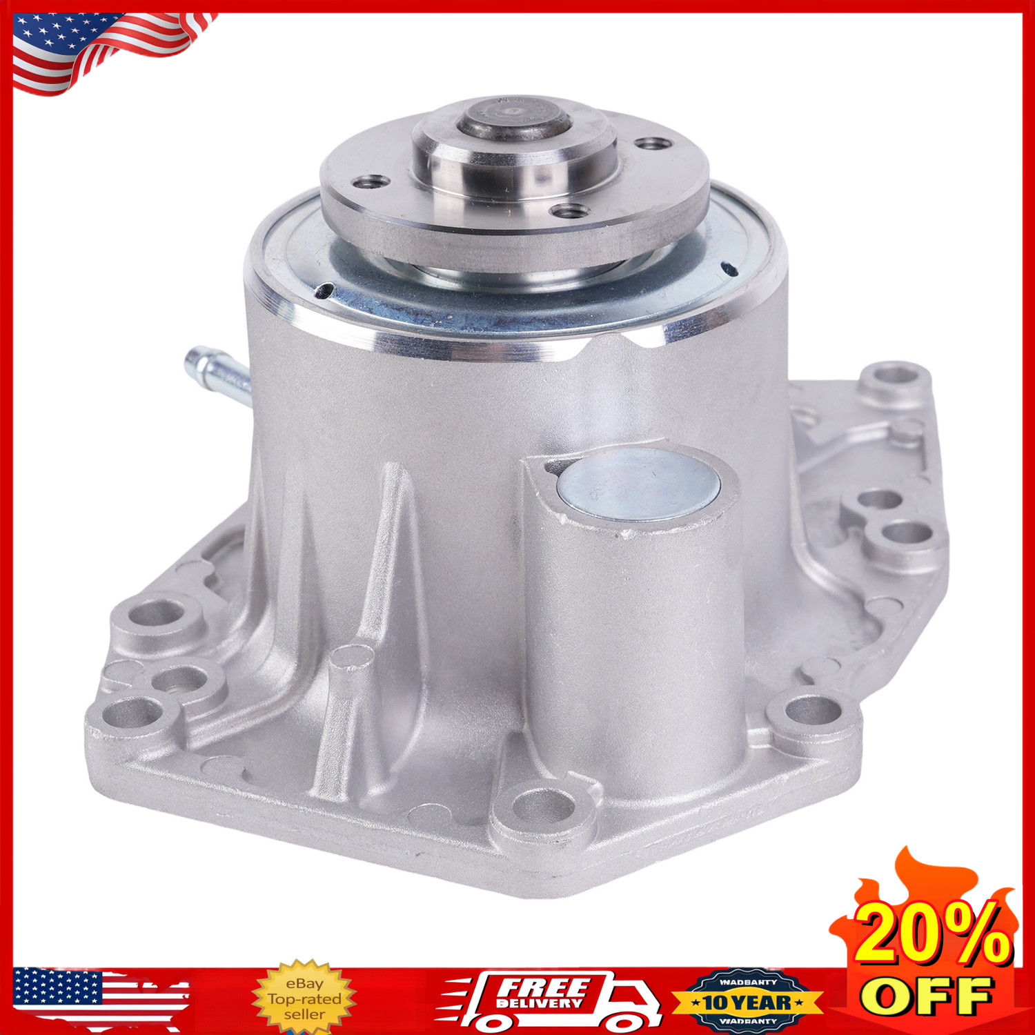 Bentley Bentayga Speed 2017-2020 Water pump with housing P/N 07P121008A
