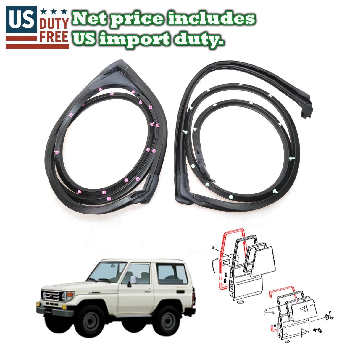 Fit Toyota Land Cruiser FJ70 FJ73 FZJ71 GRJ76 VDJ76 Rear Door