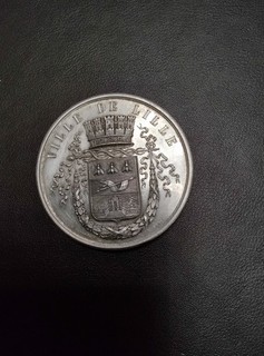 Médaille RARE EN ARGENT 66 5g ville de LILLE de ESPARON