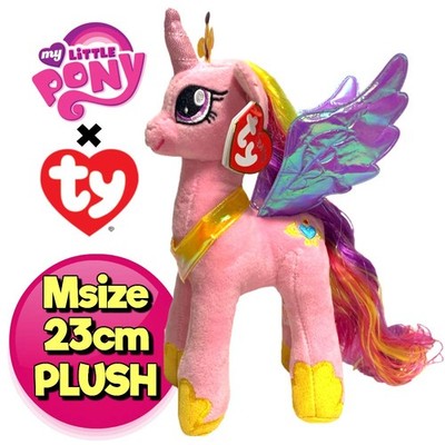 My Little Pony Ty Beanie Babies Plush Toy, Medium, 23Cm (Princess Cadence) Masco