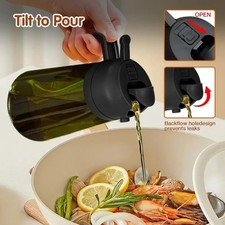 2 in 1 Olive Oil Sprayer Dispenser Cooking Baking BBQ Spray Bottle Kitchen Tool — image 7