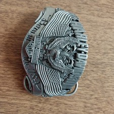 Harley Davidson Belt Buckle Mint Condition Vintage 1989