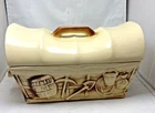 Mccoy El Rancho Chuck Wagon with Lid Cookie Jar Storage