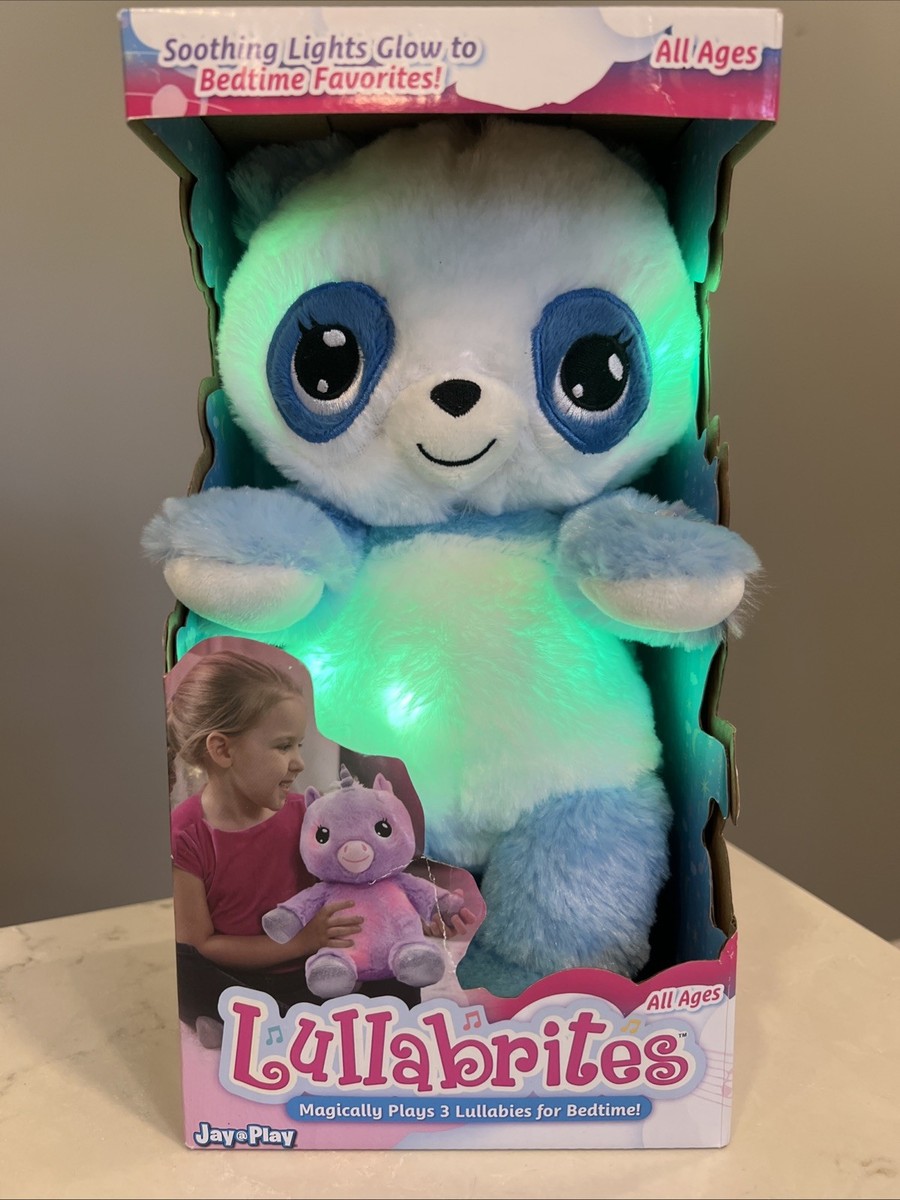 Happy Nappers Lullabrites BLUE PANDA Musical Light-Up Color