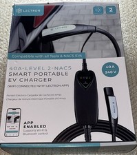 Lectron Level 2 Tesla Charger WiFi Version - 240V, 40 Amp, NEMA 14-50 Plug