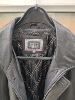 Itallo Soft Black Leather Jacket | eBay UK