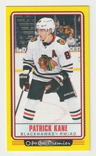 Patrick Kane - Yellow Premier Tallboys (Hockey Card) 2021-22 O-Pee-Chee # 33 MT