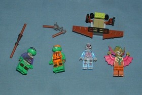 TEENAGE MUTANT NINJA TURTLES, T-RAWKET SKY STRIKE SET 79120 - LEGO - 2015 - USED