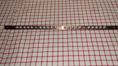 RITTAL 7113000 Erdungsschiene horizontal Potentialausgleich f.TS L 450mm