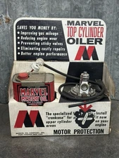 Marvel Mystery Oil Top Cylinder Oiler Display Can
