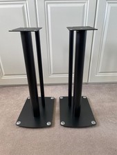 Speaker Stands Black with spikes