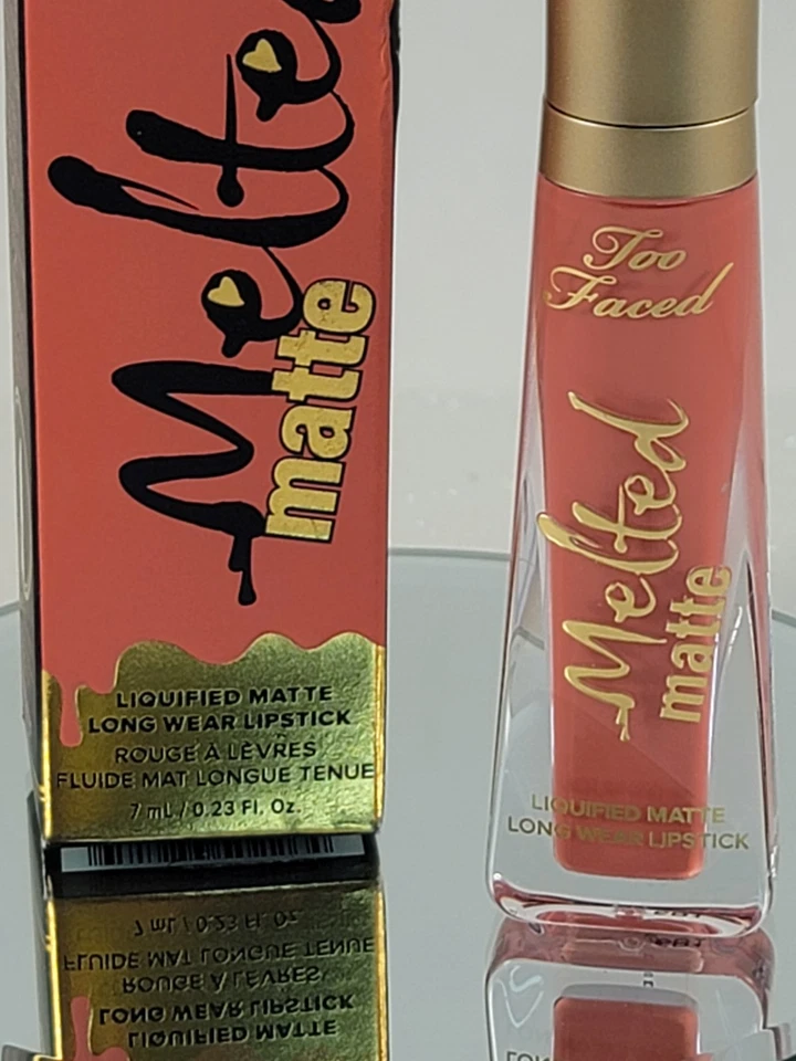 Too Faced Melted Matte Liquified Long Wear Lipstick FEELIN' MYSELF Full Size NlB - Image 3 of 4