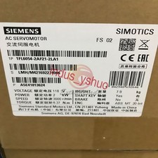 ONE NEW Siemens Servo Motor 1FL6054-2AF21-2LA1