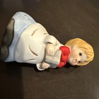 Vintage 1978 Jasco Merri Bells Christmas Choir Altar Boy Porcelain Bisque Bell — photo 4