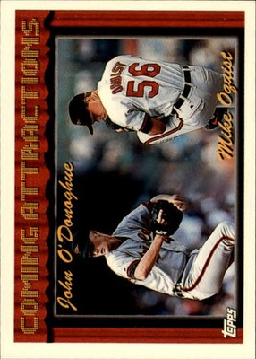 1994 Topps #763 J.O'Donoghue/M.Oquist - BB