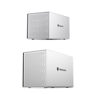 4 5 Bay Typ-C Typ-B Festplattengehäuse Ghäuse für 2,5'' 3,5'' SATA SSD HDDs 64 80T
