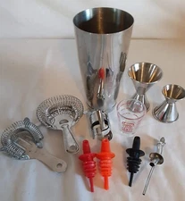 cocktail Bar Tools  Mixer Shaker Set 11 pieces