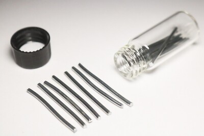 Zinc Metal 99.99% Pure Wire Strips / Electrodes Element 30 Zn Chemistry Sample