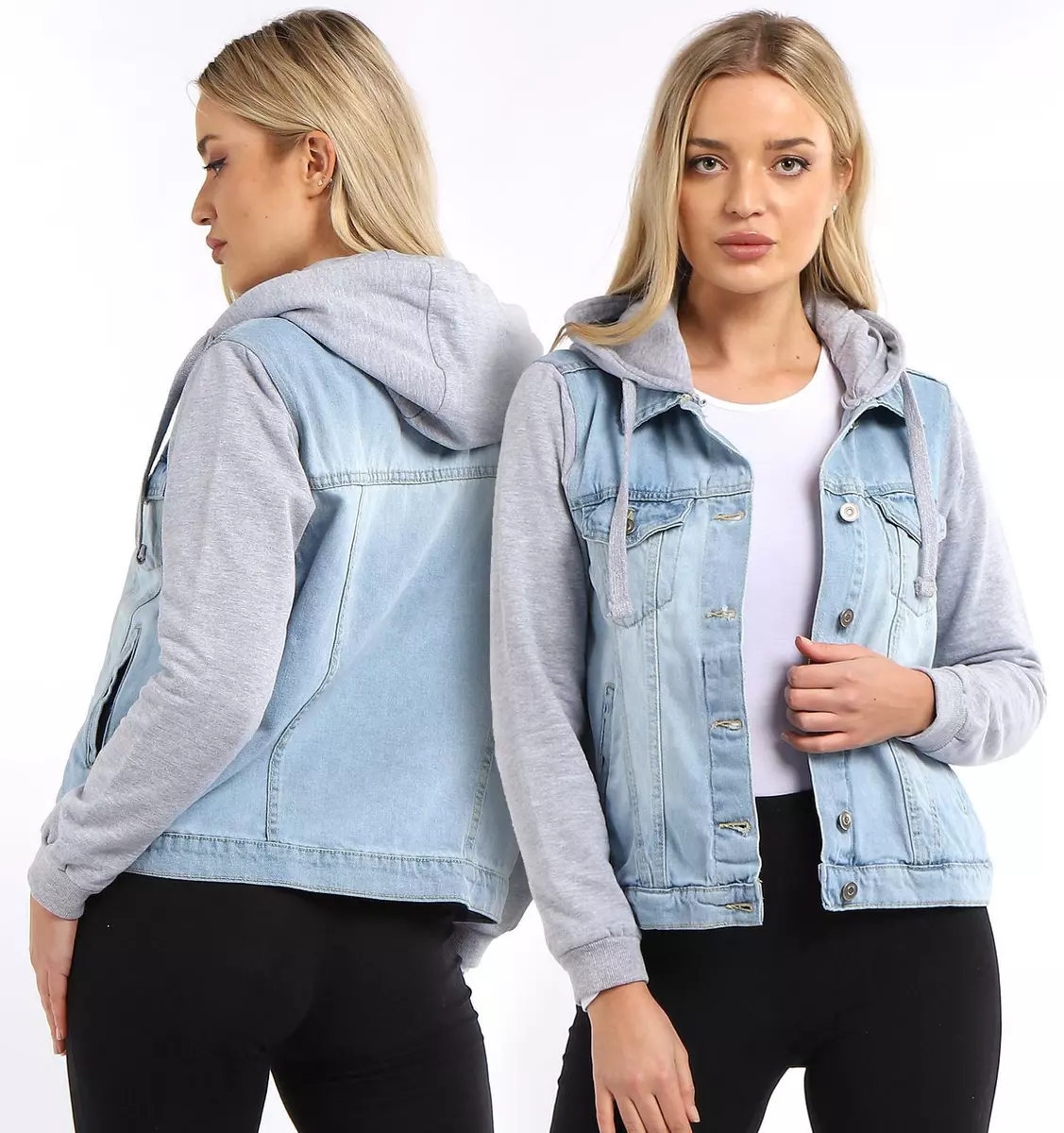 Light Blue Casual Jacket, Aesthetic Fashion Wear With Black Casual Trouser,  Converse Outfit Men | Jean jacket, converse chuck taylor all star leather  low top