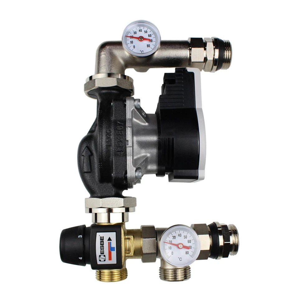 Festwertregelset für Fußbodenheizung Hocheffizienzpumpe Heizkreisverteiler Wilo - Bild 2 von 4