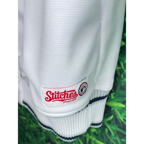Atlanta Braves MLB Baseball Men’s XL White Full Zip Jacket Embroidered Stitches - Picture 4 of 10