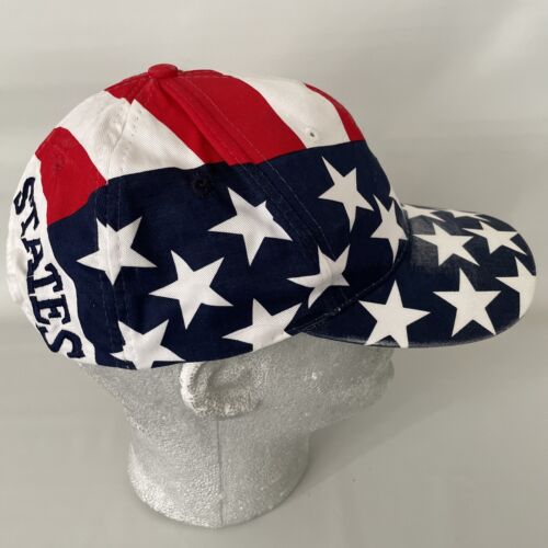 1996 Atlanta Olympics 100 American Flag Snapback Hat Cap Adjustable - Picture 6 of 8