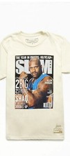 NWT Shaquille O'Neal Slam Magazine Mitchell and Ness Shirt Size Mens Medium