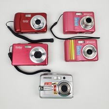 5 FOR PARTS Polaroid i631, Vivitar F124  X014N, Pentax Optio E10 POOR CONDITION