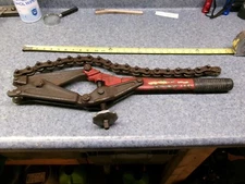 Wheeler Rex Cast Iron Pipe Chain Cutter Snapper