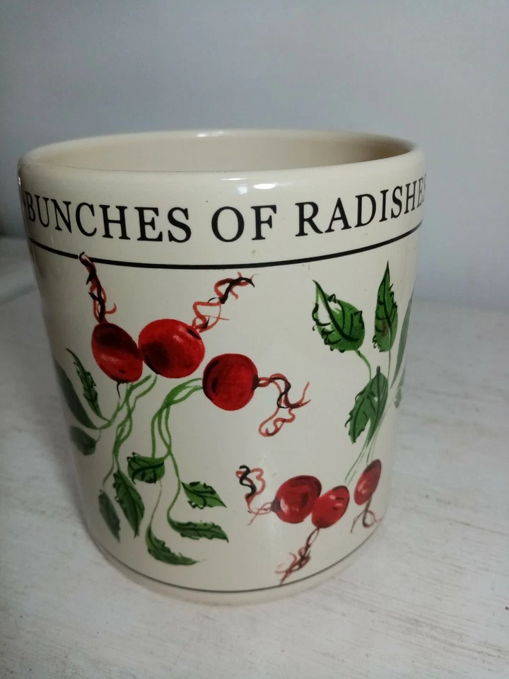 Ratones de rábanos manzanas y clavos vintage frasco de rayware.  Foto 2 de 4