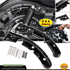 Black Rear Fender Support Bracket For Harley Touring Road Electra Glide 09-13