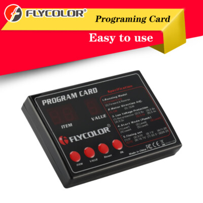 Flycolor FlyMonster Programmier karte für RC Boot Flycolor 50A 70A 120A 150A ESC