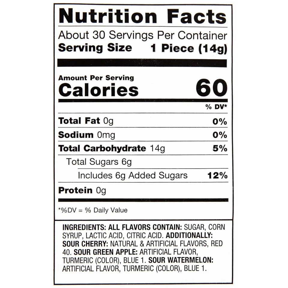 Piruletas Sour Candy 30 unidades surtidas dulces duros afrutados regalos para niños Foto 4 de 4