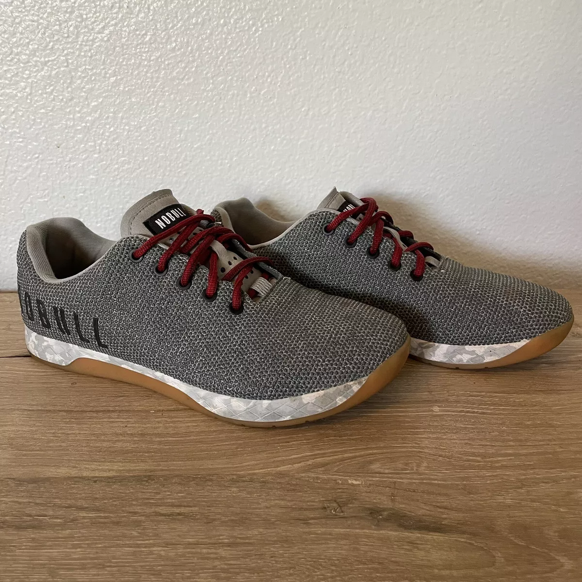 NOBULL Heather Grey Trainers Sneakers Size 12 Men 13.5 Women