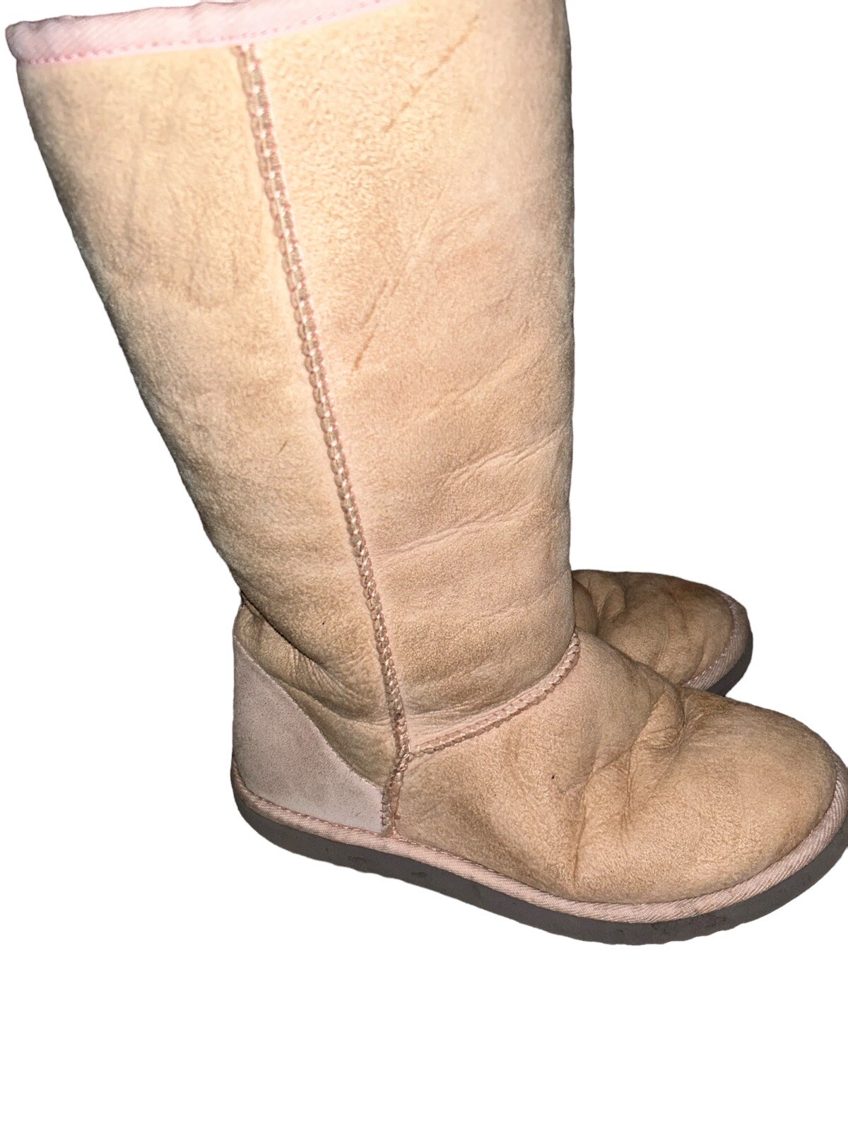 UGG Australia Classic Tall Baby Pink Sheepskin Boots … Gem