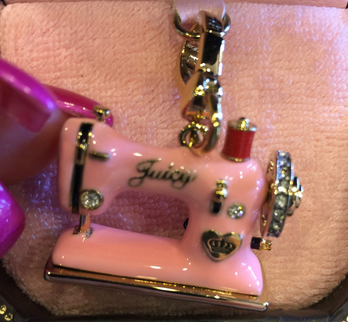 NWT JUICY COUTURE SEWING MACHINE CHARM | eBay