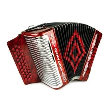 Montanari 3112 MG Accordion EAD Red