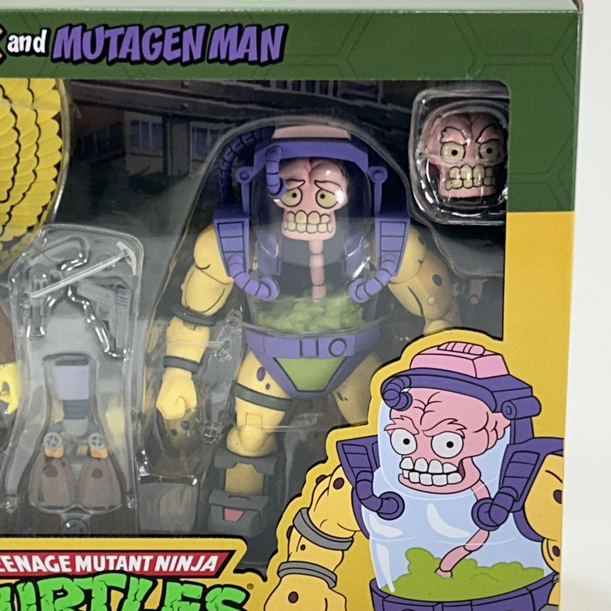 NECA TMNT Teenage Mutant Ninja Turtles ACE DUCK AND MUTAGEN MAN