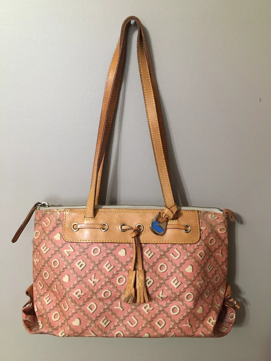 Dooney and bourke light pink purse clearance