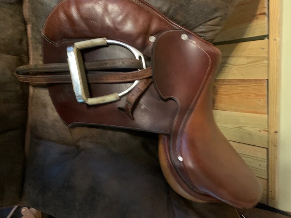 Sillín inglés Hermes Essentielle talla 16 Foto 2 de 2