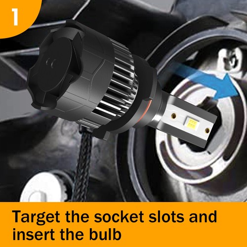 For Ford Explorer 2011-2015 6x LED Headlight Hi/Lo + Fog Light Bulb Combo Kit M8 - Picture 11 of 18