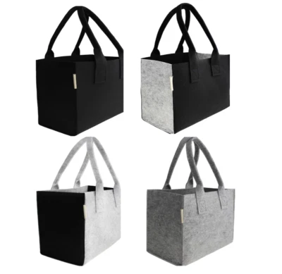 SILUK Filztasche Einkaufstasche Tasche Filz Shopper 35 x 20 x 28 cm viele Farben