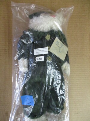 Vintage NOS Boyds Bears Plush Fabric 91209 Kitty Cat  B1 C