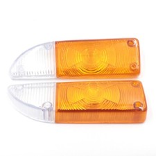 Amber Front Side Marker Lamp Lens For 1970-1978 Toyota Corolla KE20 22 KE25 TE21
