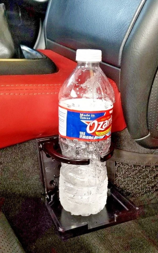 HONDA S2000 S 2000 折叠饮料杯架 CUPHOLDER S2K LOOKS 库存/OEM 黑色 — 第 2/4 张图片