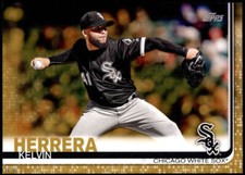 Kelvin Herrera 2019 Topps Update 5x7 Gold #US127 /10 White Sox