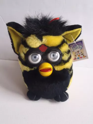 Nanco Furby 7" Yellow Plush  - New Vintage Soft Vintage Bumble Bee