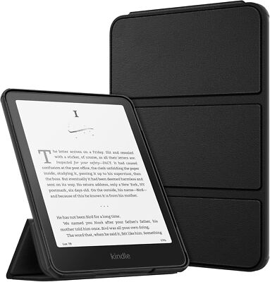 Trifold Case for 7'' Kindle Paperwhite 12th 2024 Foldable Stand Cover Wake/Sleep